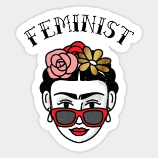 Cute Feminist Frida Kahlo Sticker